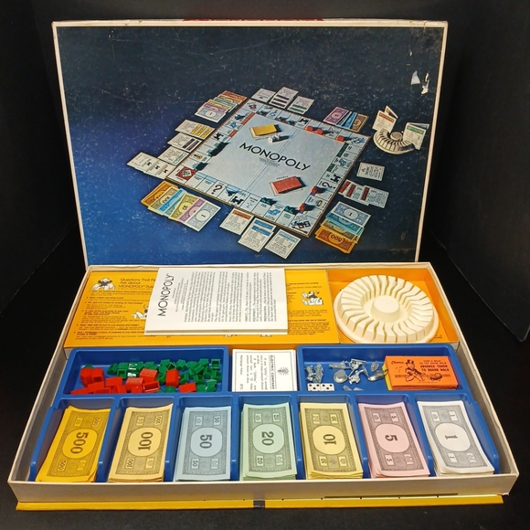 Other - Vintage Monopoly 40th Anniversary Edition 100% Complete w/ Original Pieces, 1978